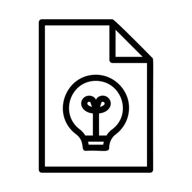 belge simgesi vektör illüstrasyonu 