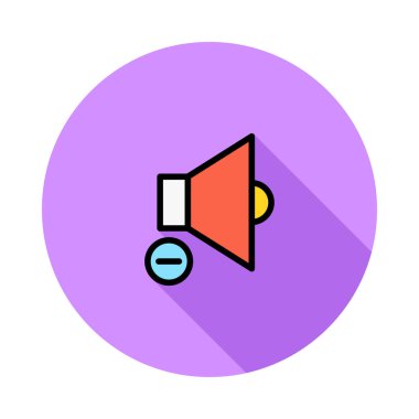 İş düz simge vektör, illüstrasyon