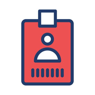 Belge web simgesi beyaz arka plan üzerinde izole iş için. Vektör çizim