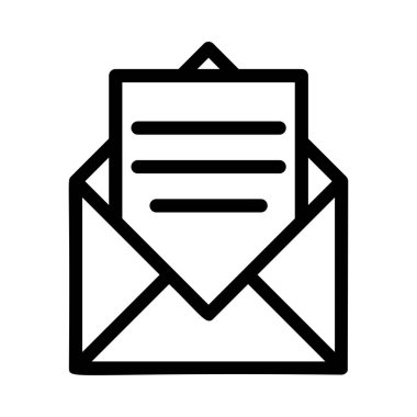 basit iş simge vektör çizim 