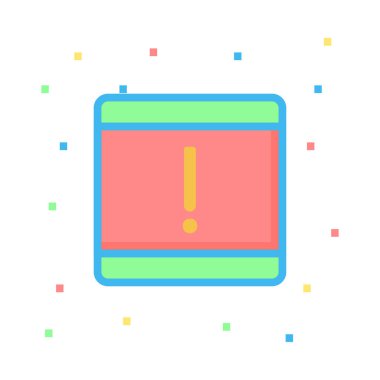 Renk web vektör simgesi 