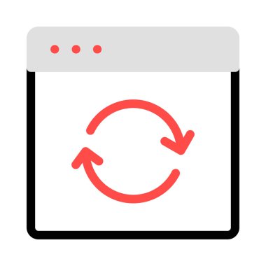 Renk web vektör simgesi 