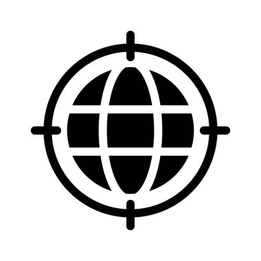 Ağ web simge vektör çizim 