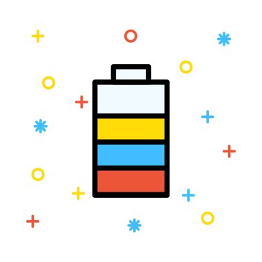 Ağ web simge vektör çizim 