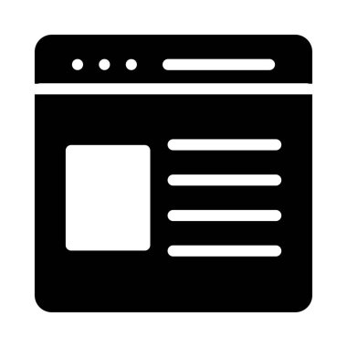 Ağ web simge vektör çizim 