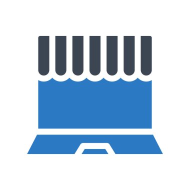 Ağ web simge vektör çizim 