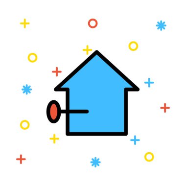 Ağ web simge vektör çizim 