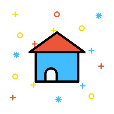 Ağ web simge vektör çizim 