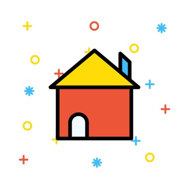 Ağ web simge vektör çizim 