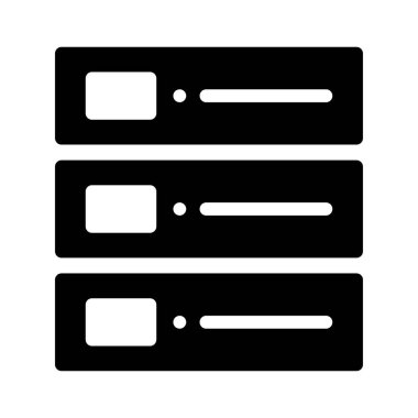 Ağ web simge vektör çizim 