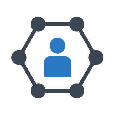 Ağ web simge vektör çizim 