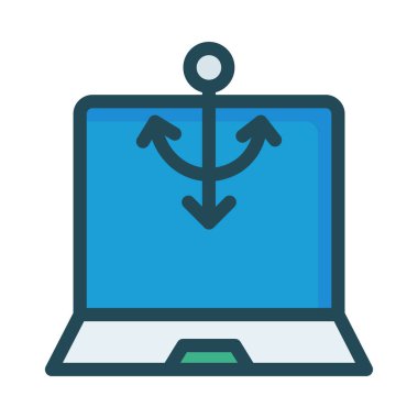 Ağ web simge vektör çizim 