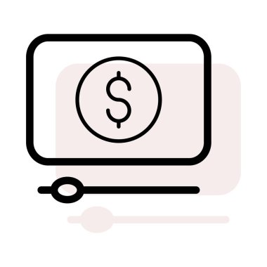 Ağ web simge vektör çizim 