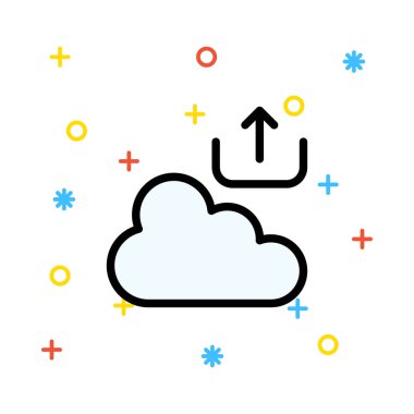 Ağ web simge vektör çizim 