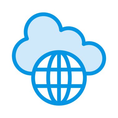 Ağ web simge vektör çizim 