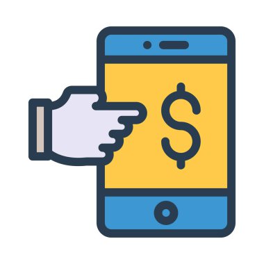 Ağ web simge vektör çizim 