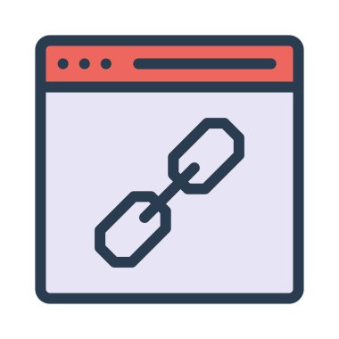 Ağ web simge vektör çizim 