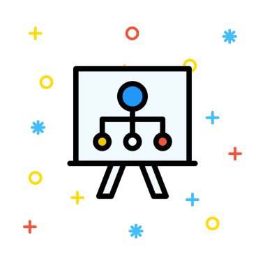 Ağ web simge vektör çizim 