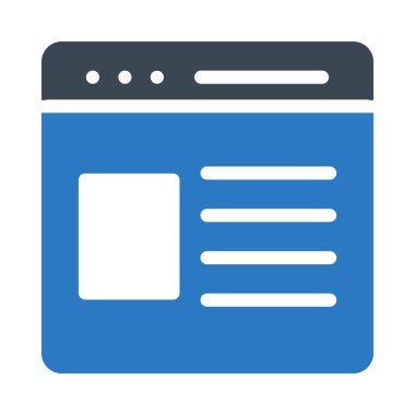 Ağ web simge vektör çizim 