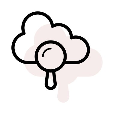 Ağ web simge vektör çizim 