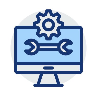 Ağ web simge vektör çizim 