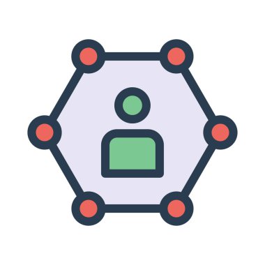 Ağ web simge vektör çizim 