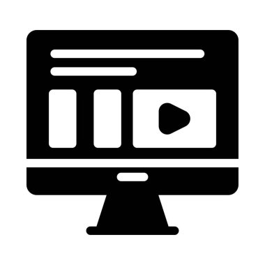 Ağ web simge vektör çizim 