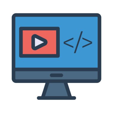 Ağ web simge vektör çizim 