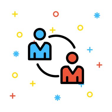 Ağ web simge vektör çizim 