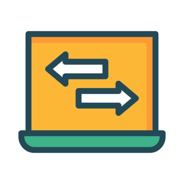 Ağ web simge vektör çizim 