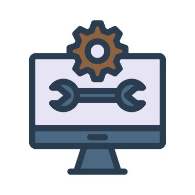 Ağ web simge vektör çizim 