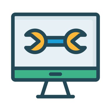 Ağ web simge vektör çizim 