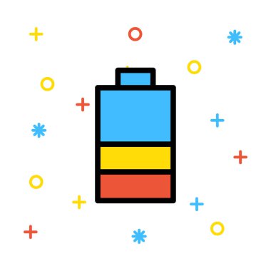 Ağ web simge vektör çizim 