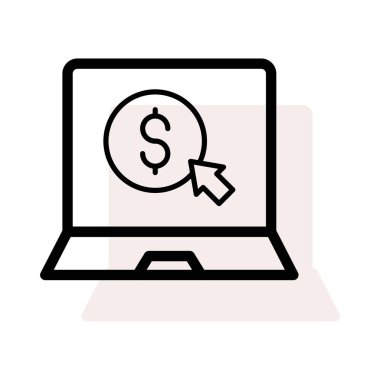 Ağ web simge vektör çizim 