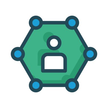 Ağ web simge vektör çizim 