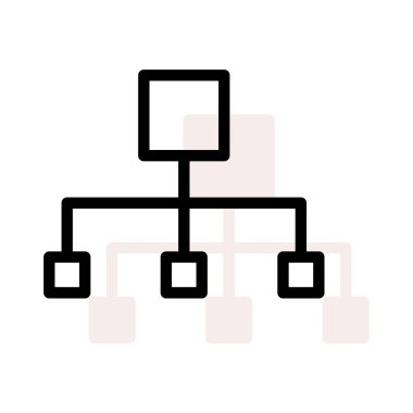 Ağ web simge vektör çizim 