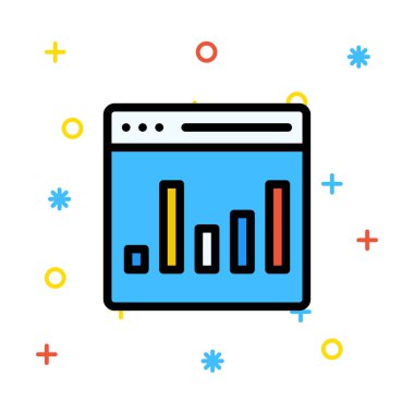 Ağ web simge vektör çizim 