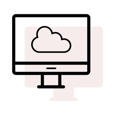 Ağ web simge vektör çizim 