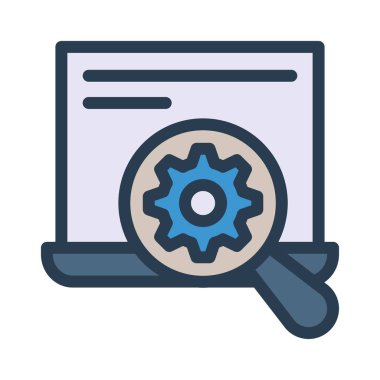 Ağ web simge vektör çizim 