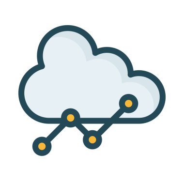 Ağ web simge vektör çizim 