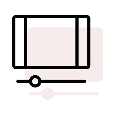 Ağ web simge vektör çizim 