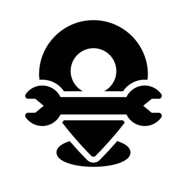 Ağ web simge vektör çizim 