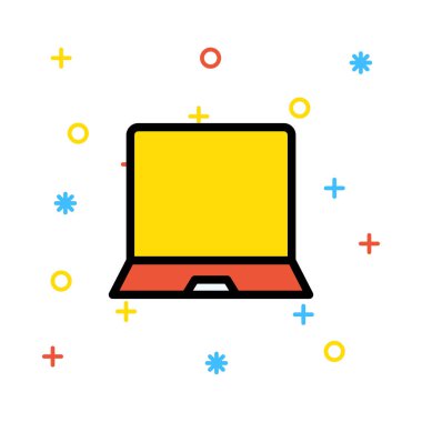 Ağ web simge vektör çizim 