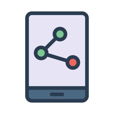 Ağ web simge vektör çizim 