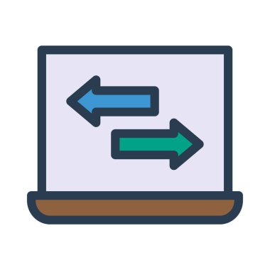 Ağ web simge vektör çizim 