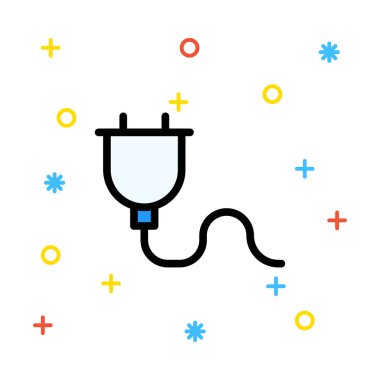 Ağ web simge vektör çizim 