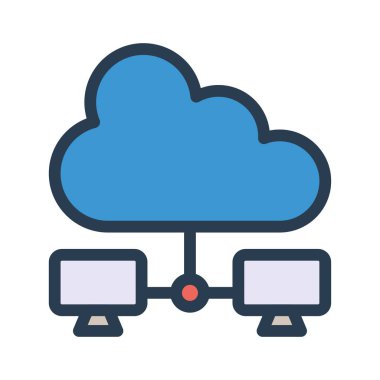 Ağ web simge vektör çizim 