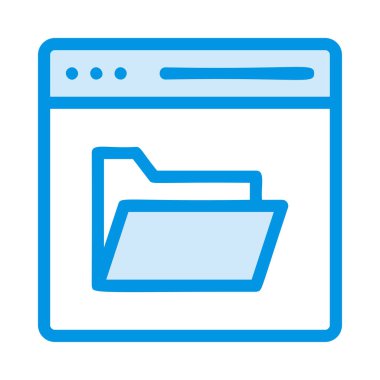 Ağ web simge vektör çizim 