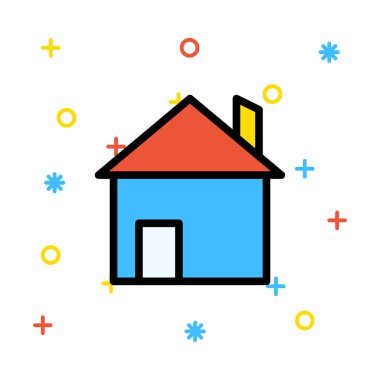 Ağ web simge vektör çizim 