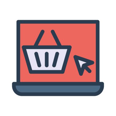 Ağ web simge vektör çizim 